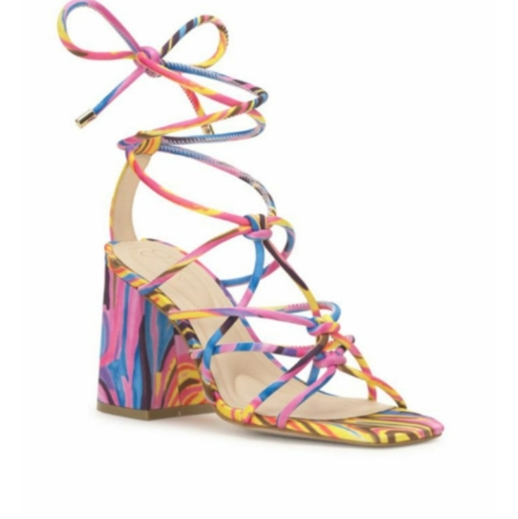 Jessica Simpson Ozias block heel sandals NWOB - Picture 1 of 6